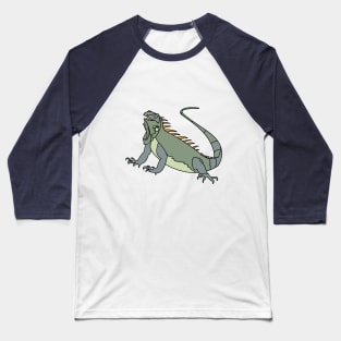 Iguana Baseball T-Shirt